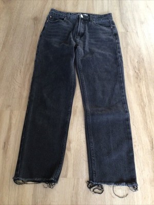 Denim Co. Mom Jeans, Hose Gr. 36, S straight leg high waist Baggy grau !!!