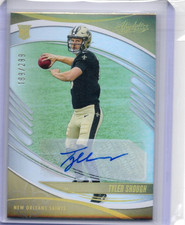 2025 Panini Absolute - Tyler Shough #194 Spectrum Signatures /299 (AU, RC)