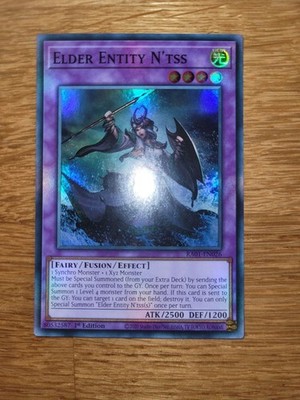 Yugioh Elder Entity N Tss RA01-EN026 Super Rare English 1st Edition