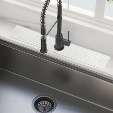 Stone Faucet Mat for Kitchen Sink, Water Absorbing Sink Water Splash Guard, K...