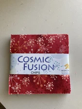Cosmic Fusion Chips by Northcott, 5" Charm Pack, 42 pcs