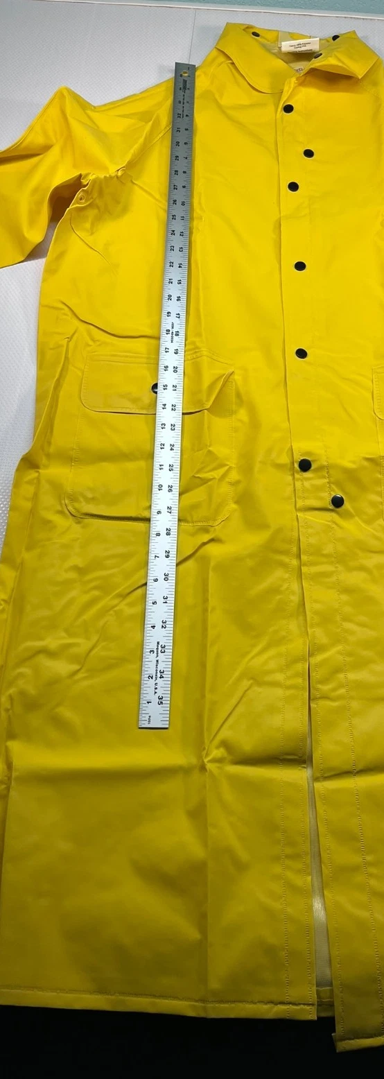 MCR Safety Rain Coat with Hood Classic 200C Size M Qty 2 image 4