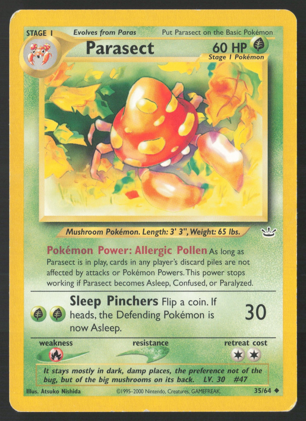 Neo Revelation #35/64 Parasect