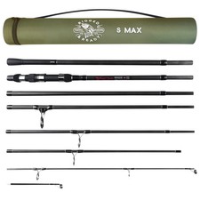 S Max. Big Fish Powerful Predator Surf Travel Fishing Rod + 2 tips 3.6+3.2m  11&rsquo;