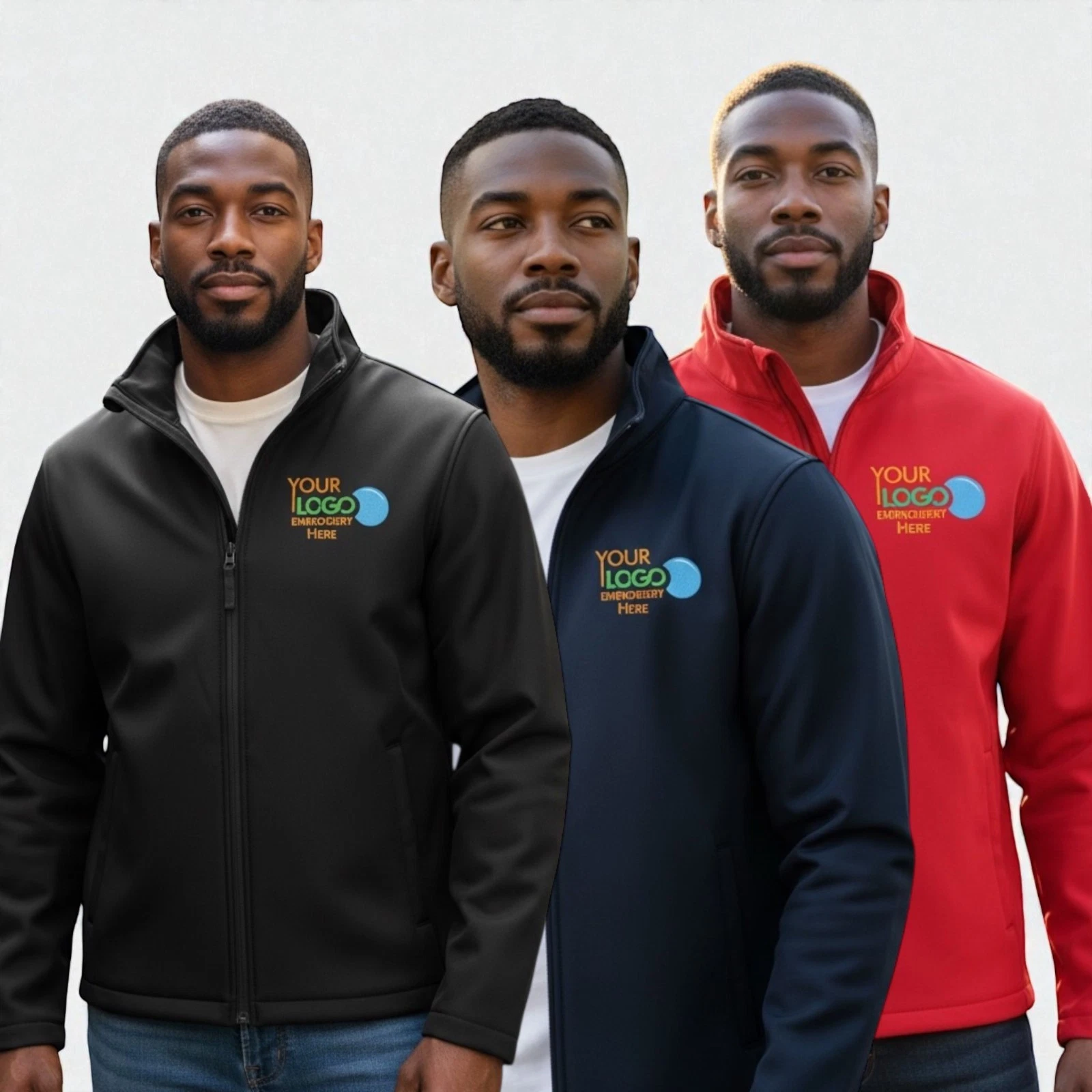 Personalised Embroidered Softshell Jacket Custom Logo Workwear Coat Uniform Logo
Opens in a new wind