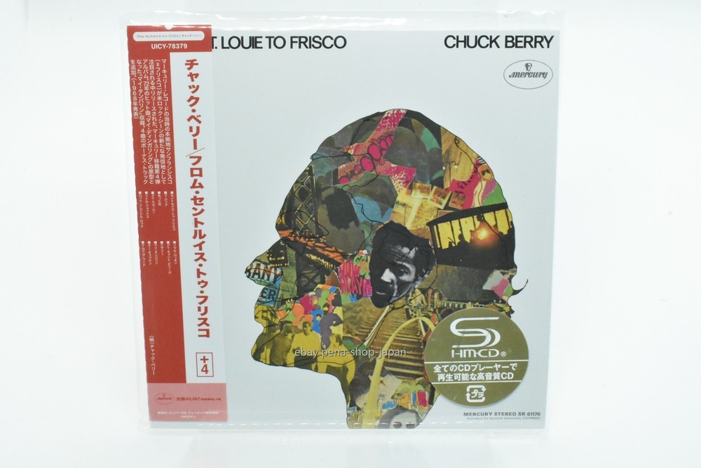 CHUCK BERRY-FROM ST LOUIE TO FRISCO-JAPAN Paper Sleeve SHM-CD BONUS TRACK Ltd/Ed