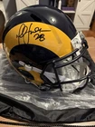 Marshall Faulk Signed Helmet - Beckett Certified