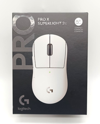 Logitech G PRO X SUPERLIGHT 2c Gaming Maus - Weiß (910-007539)
