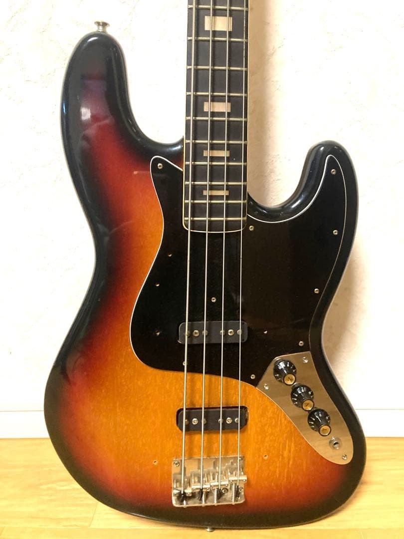 Electric Bass Guitar Westminster 70's Sunburst Steel Adjustable