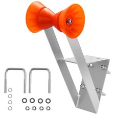 Boat Trailer Winch Stand with Roller, Fits 2 - 3 Inch Posts