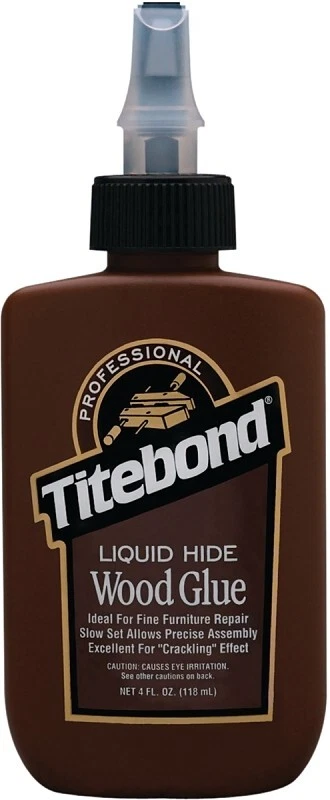 NEW Titebond 5012 4 Oz. PROFESSIONAL Liquid Hide Wood Glue AMBER 6595441