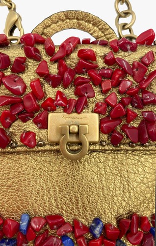 Salvatore Ferragamo beaded keychain - Picture 2 of 3