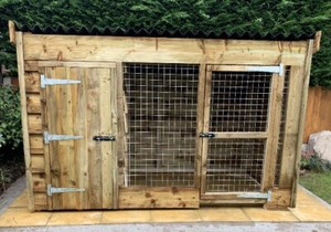 8ft dog kennel
