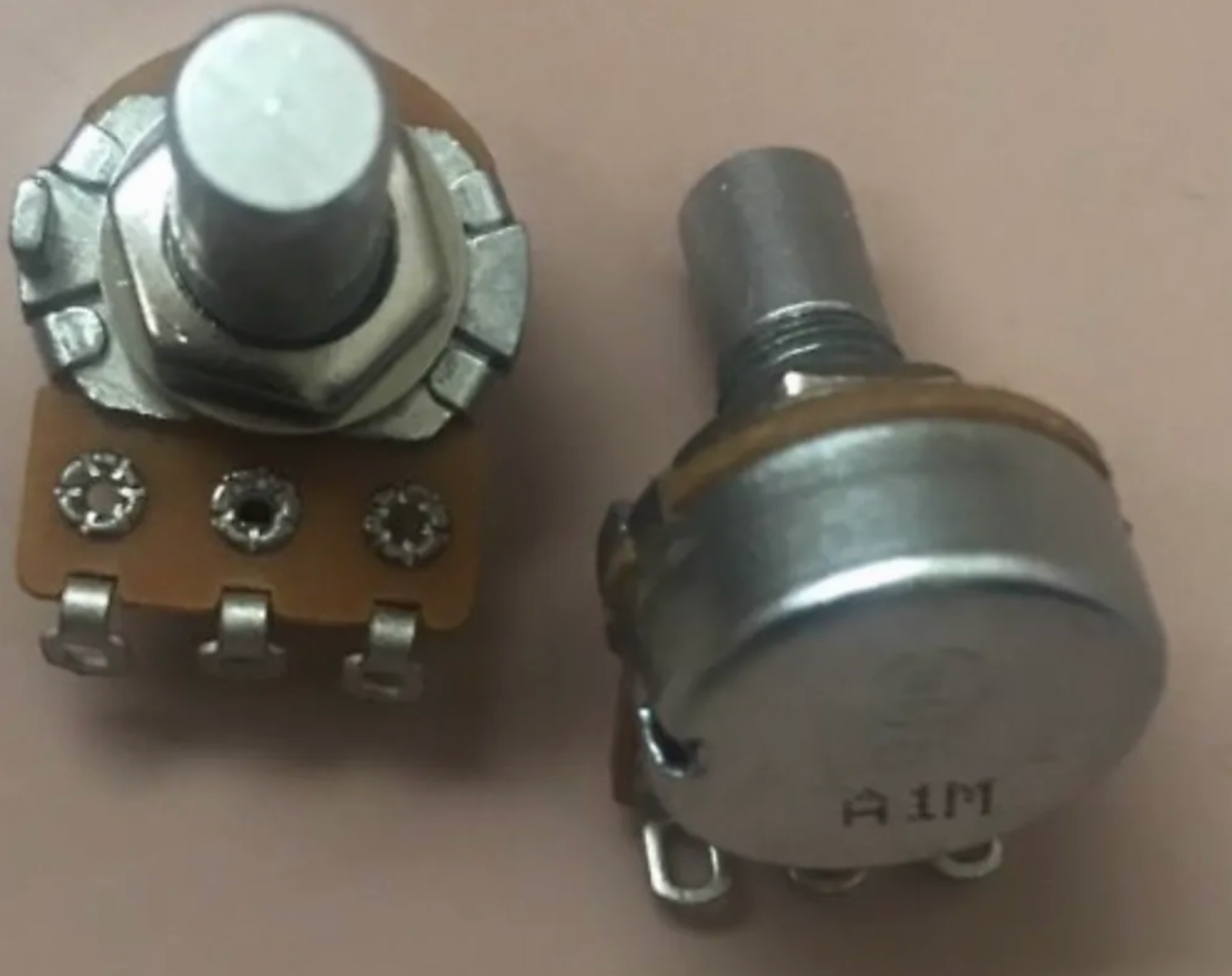 Mod Pod Potentiometer Alpha 1 Meg Mini Reverse Audio Pot Potentiometer CCV Cameron mods 1-8% ...