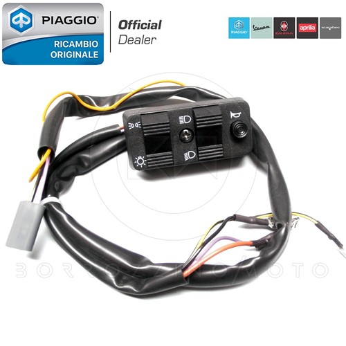 TASTO PULSANTE INTERRUTTORE Luci Accensione Fari Piaggio Vespa Et4 125 - 9