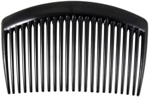 4pk Large Plastic Plain Hair Slide Combs Ideal for Fascinators & Veils. 9cm. - Image 4 of 4