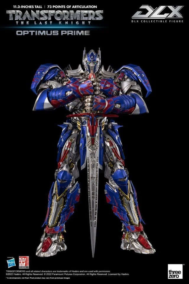 New ThreeZero Transformes: The Last Knight OptimusPrime DLX 11.2" Action Figure - Bild 3 von 4