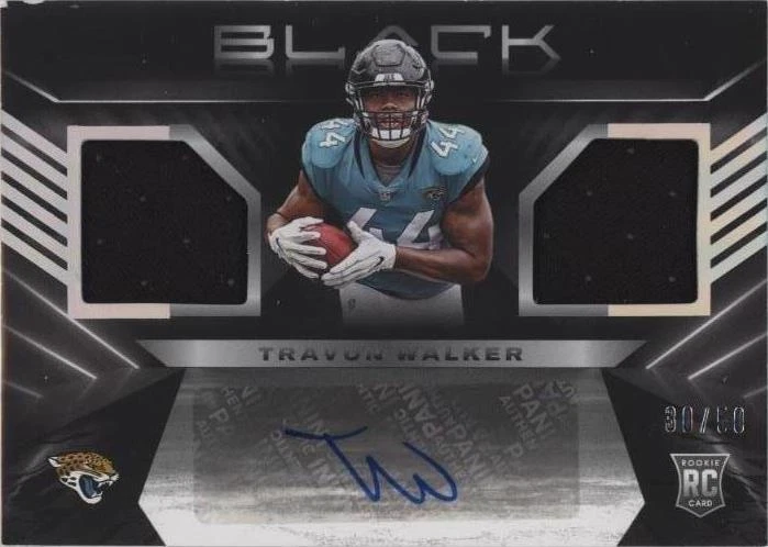 2022 Panini Black Travon Walker #RSM-TWA
