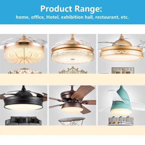 Ceiling Fan Light Lamp Controller Wireless Remote Speed Control Receiver New UK - Picture 7 of 12