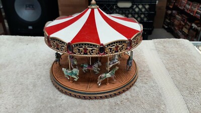 MR. CHRISTMAS GOLD LABEL COLLECTION WORLD'S FAIR CAROUSEL GOOD