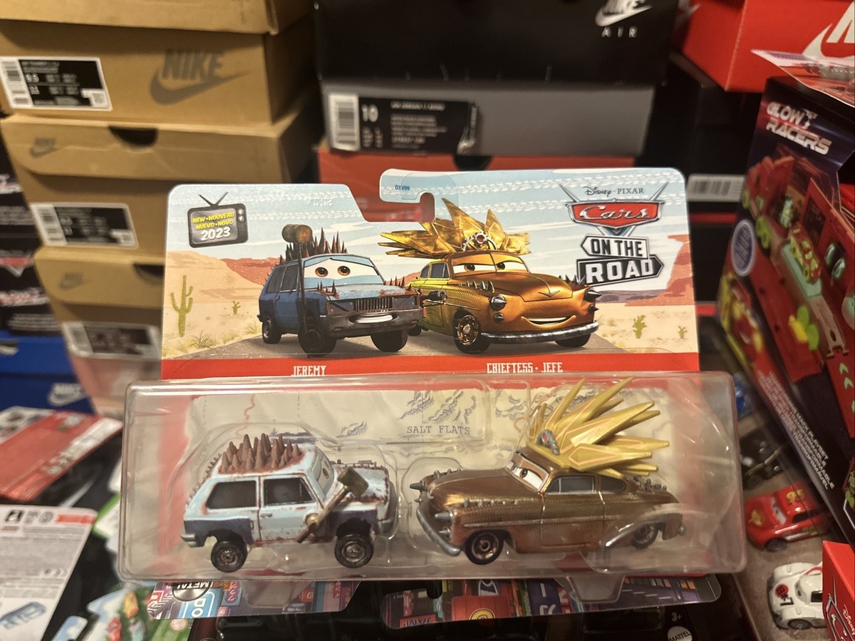 Mattel 2023 Disney Pixar Cars on the Road - JEREMY & CHIEFTESS