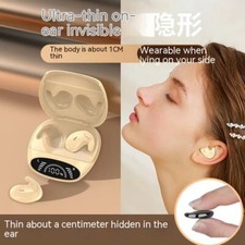 Sleep Binaural Bluetooth Headset Wireless Bone Conduction Earbuds
