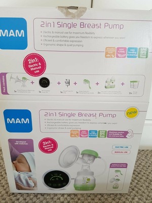 mam electric breast pump