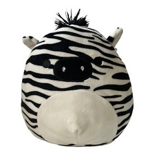 Squishmallows Black White Zebra Print 9 Plush Kellytoy 2019
