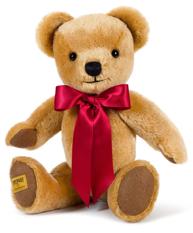 Merrythought London Classic Gold Teddy Bear - 40cm - GM16LG