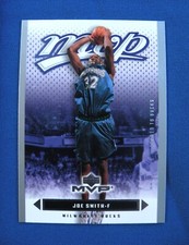 2003 UD MVP Basketball Silver Script Joe Smith Milwaukee Bucks #93
