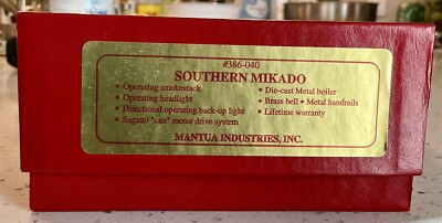 Mantua Southern Mikado Item No. 386-040 Limited Edition No. 157