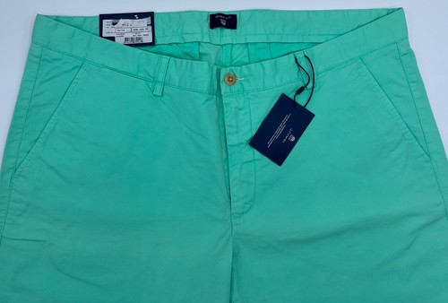 GANT Jeans Chino Hose 1913556 Slim Baumwolle Stretch grün Weite 40 Länge 34 - Bild 7 von 11