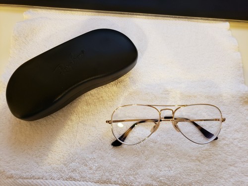 Ray Ban 64 Aviator Gold Eyeglasses Rx Excellent Condition Medium Rayban Ray Ba Ebay Ray Ban 64 Aviator Gold Eyeglasses Rx Excellent Condition Medium Rayban Ray Ba Ebay