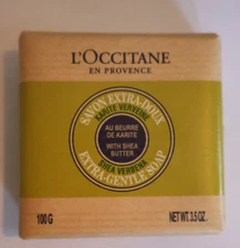 NEW L'Occitane Shea Butter Extra Gentle Soap Verbena 3.5oz/100g WRAPPED