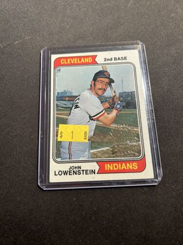 #176 2023 Topps Heritage 50th Anniversary Buyback John Lowenstein Indians