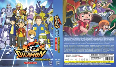 ANIME DVD~ENGLISH DUBBED~Digimon Frontier 04(1-50End)All region+