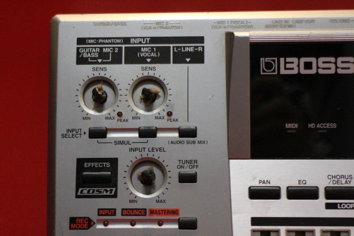 USED BOSS BR-1180 Hard Disc Digital Recording Studio MTR Recorder U1902 230117