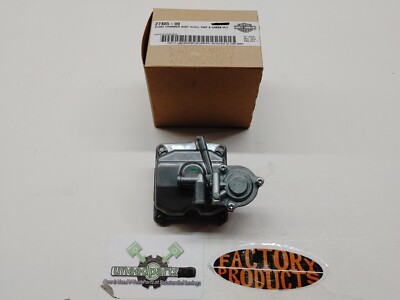 GENUINE HARLEY DAVIDSON FLOAT CHAMBER ASSY W/ACL PUMP AND CHECK VALVE 27405-00