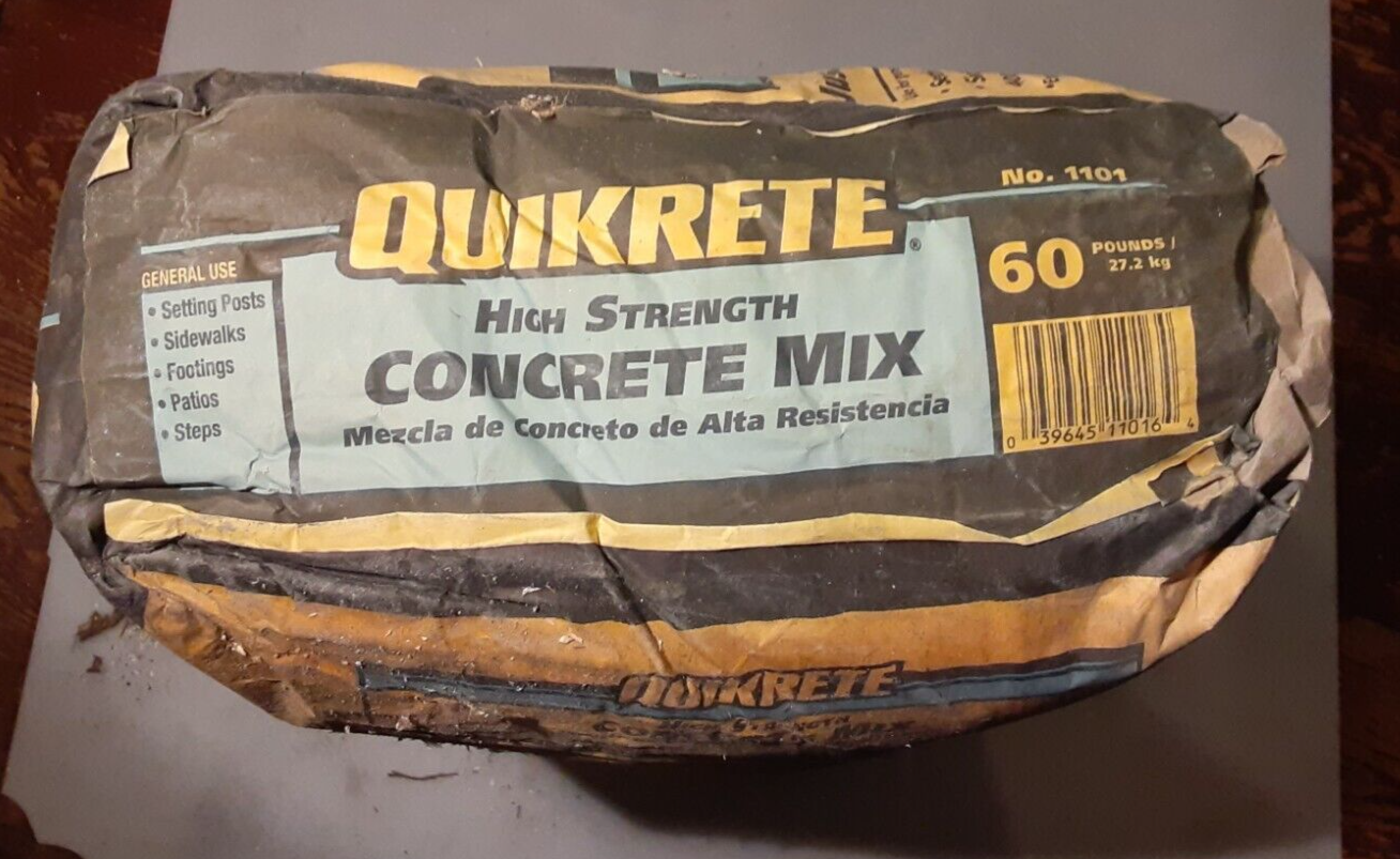 Quikrete 1101 High Strength Concrete Mix 60 lb bag eBay