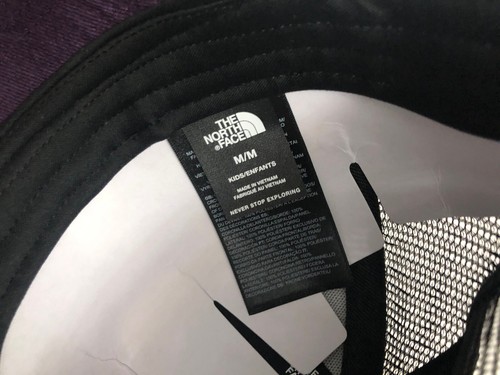 The North Face Kids Mudder Trucker Hat Explorer black Currant P (Youth) Sz M - Picture 9 of 9