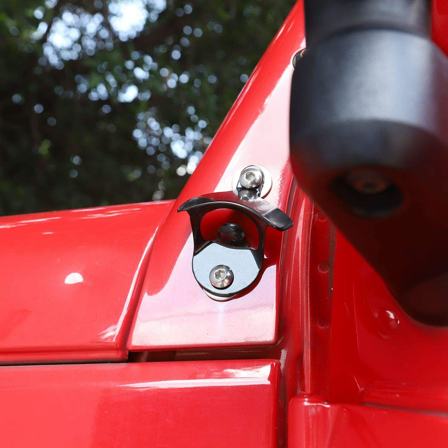 Body Mounted Bottle Opener for Jeep Wrangler JK JKU Unlimited 20072018