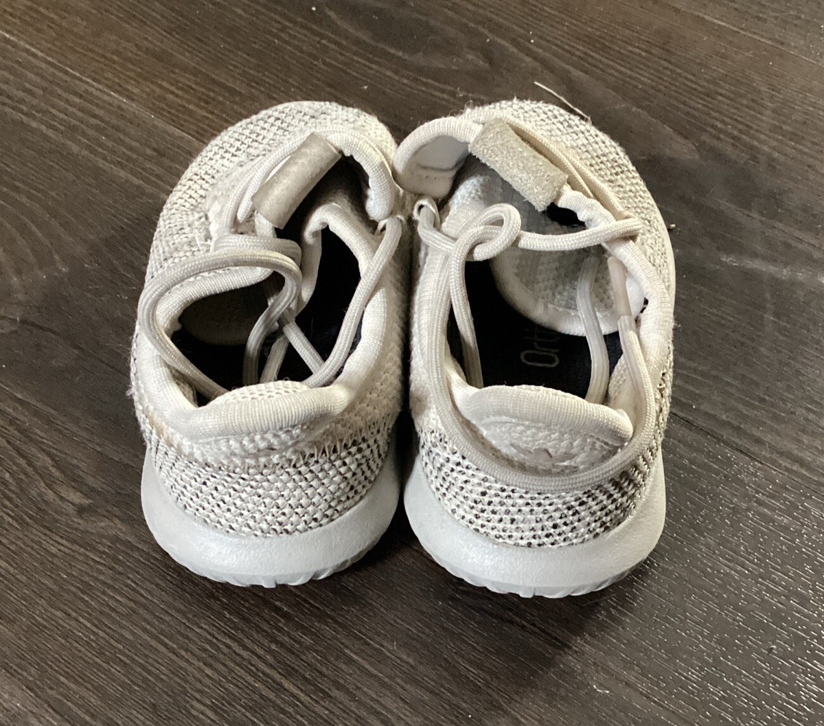 Adidas Kids Tubular Shadow Gray /Beige Running Shoes Sneakers Size