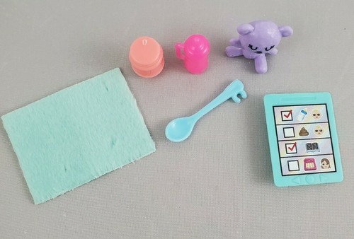 Barbie Skipper Babysitters Inc Baby Doll Accessories Teddy Bear Bottle Tablet - Picture 3 of 4