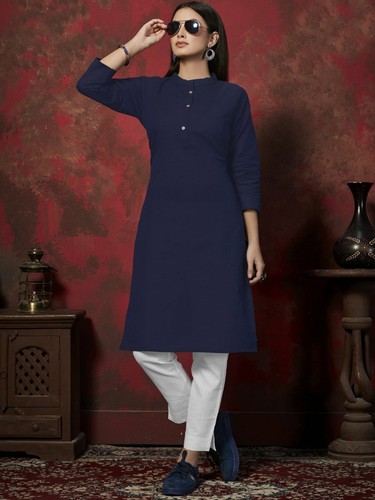 Beautiful Sexy Indian Kurta Pant Suit 