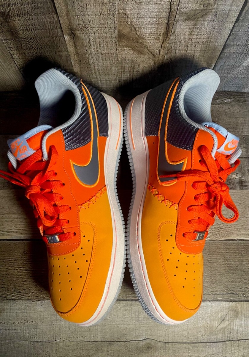 2013 Nike Air Force (1)Team Orange (488298-800)Low Casual  display picture 2