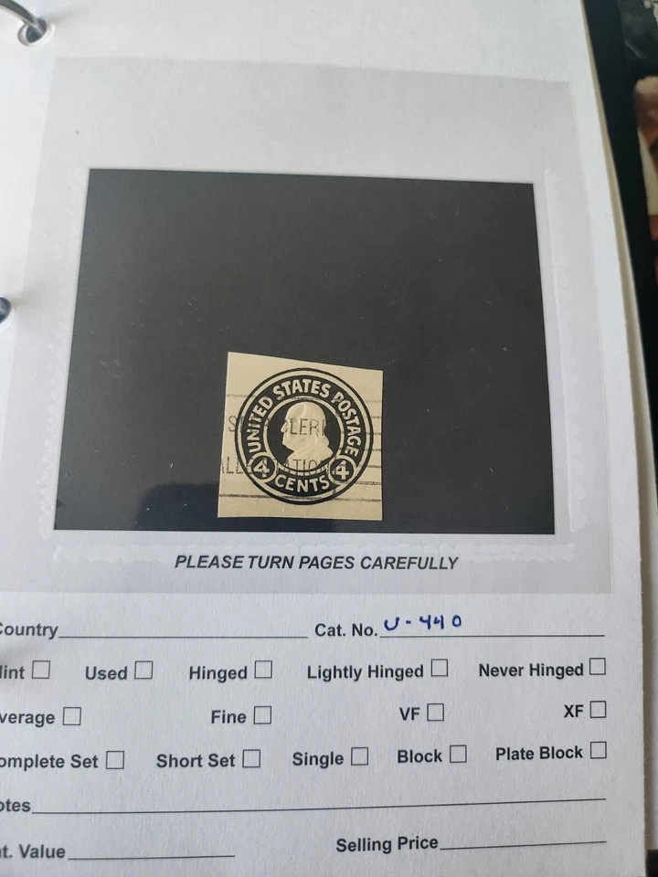 60 Pages Of US Postal Stationary, Stamps Collection Part 1 - Image 3 of 4