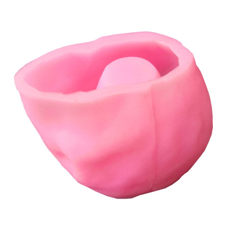 Resin Craft Mold Skull Shape Flower Pot for DIY Jewelry Making