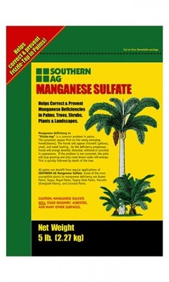 Manganese Sulfate  - Contains manganese as metallic 27%-  5 Lbs.