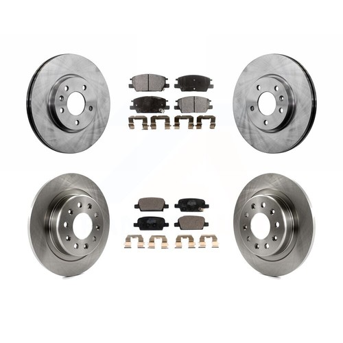 6pc Front & Rear Ceramic Brake Pads W/Hardware For 2016 2017-2020 Chevy Malibu - Foto 3