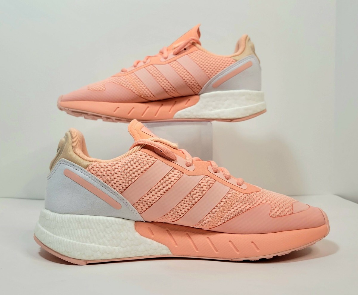 adidas boost ゴルフシューズ ホワイト/ピンク Size 8 - adidas ZX 1K Boost Glow Pink W for sale online | eBay